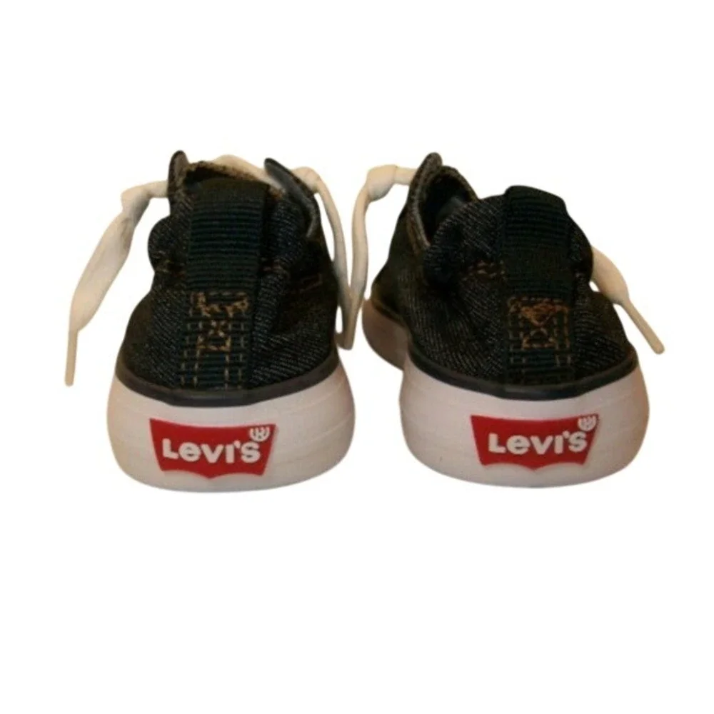 Levis‎ Kids Girls Stan G Blue Denim Sneakers shoes size 13